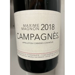 Maxime Magnon Corbières Campagnès 2018