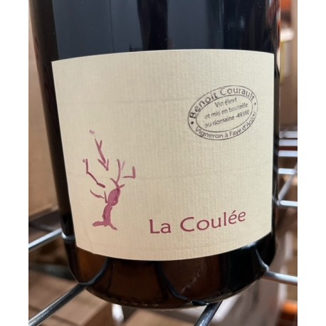 Benoir Courault Vin de France rouge La Coulée 2021