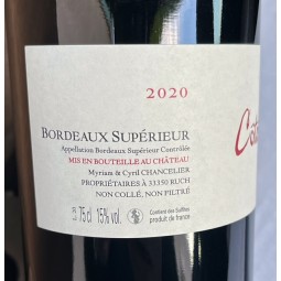 Château Côtes de Cassagne Bordeaux Supérieur 2020