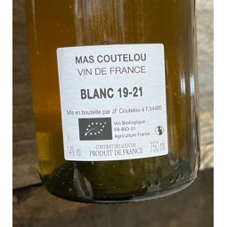 Jean-François Coutelou Vin de France blanc Blanc 19/21