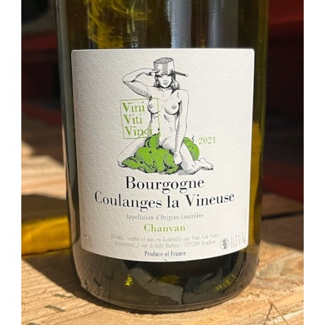 Vini Viti Vinci Bourgogne Coulanges le Vineuse blanc Chanvan 2021