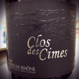 Clos des Cimes Côtes du Rhône Le Clos des Cimes 2007