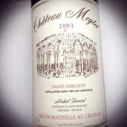 Château Meylet Saint Emilion Grand Cru Cuvée G 2003