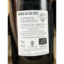 Domaine Gramenon Côtes du Rhône La Sierra du Sud 2022