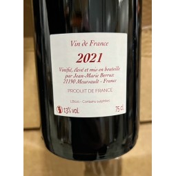 Jean-Marie Berrux Vin de France rouge Nondegu 2021