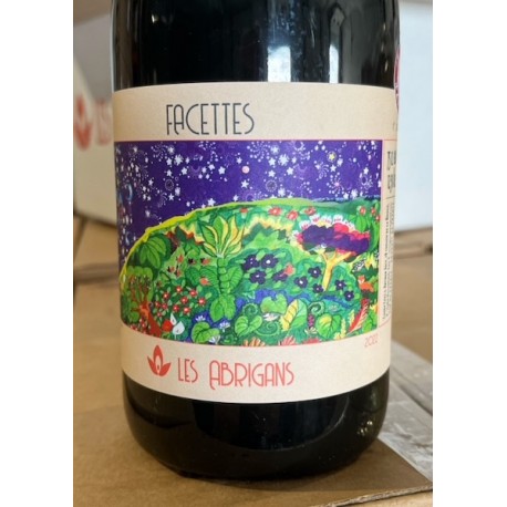 Les Abrigans Vin de France rosé pet nat Facettes 2022