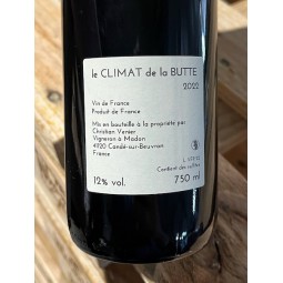 Christian Venier Vin de France rouge Le Climat de la Butte 2022