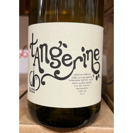 La Cave Apicole Vin de France blanc Tangerine 2022