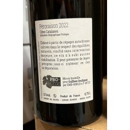 Domaine Prolego Côtes Catalanes rouge Péroraison 2022