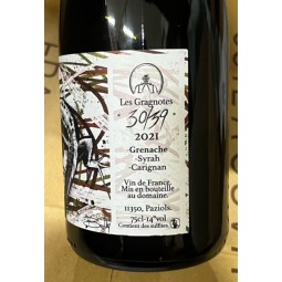 Les Gragnotes Vin de France rouge 30/39 2021