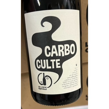 La Cave Apicole Vin de France rouge Carboculte 2022