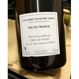 Karine & Cyril Alonso Vin de France rouge Les Vignes de Notre Voisin 2022