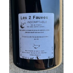 Les 2 Fauves Vin de France rouge Indomptable 2022