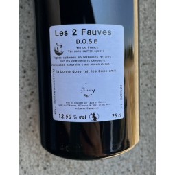 Les 2 Fauves Vin de France rouge D.O.S.E. 2022