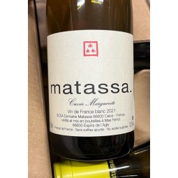 Domaine Matassa Vin de France blanc Marguerite 2022 magnum