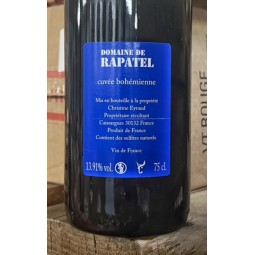 Domaine Rapatel Vin de France rouge Bohémienne 11-15