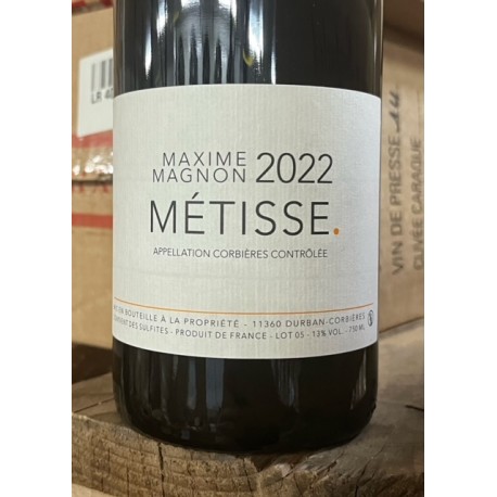 Maxime Magnon Corbières rosé Métisse 2022