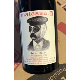 Domaine Matassa Vin de France rouge Brutal 2022
