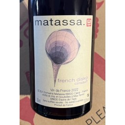 Domaine Matassa Vin de France rouge Disko 2022