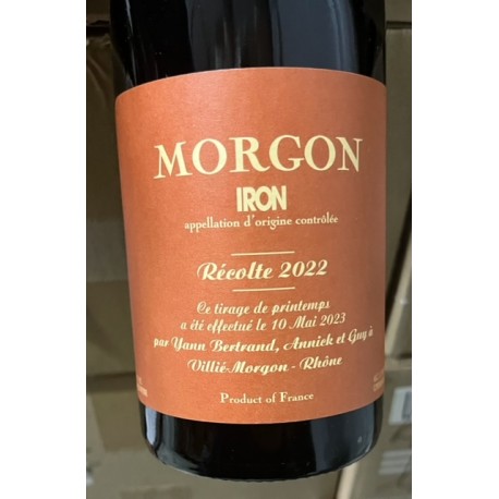 Domaine Les Bertrand Morgon Iron 2022