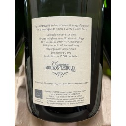 Mouzon-Leroux Champagne Grand Cru Verzy Brut Nature L'Atavique deg. 01/23