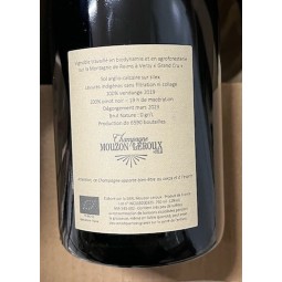 Mouzon-Leroux Champagne rosé Grand Cru Verzy Brut Nature L'Incandescent (2019 deg. 03/2023)