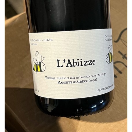 Mariette & Albéric Vin de France rouge L'Albiizze 2022