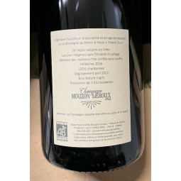 Mouzon-Leroux Champagne Brut Nature Grand Cru Verzy Blanc de Blancs L'Opiniâtre 2016 (deg. 04/2022)