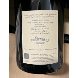 Mouzon-Leroux Champagne Brut Nature Grand Cru Verzy Blanc de Blancs L'Angélique 2017 (deg. 10/2022)