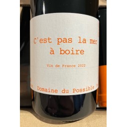 Domaine du Possible Vin de France rouge C'est pas la Mer à Boire 2022
