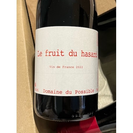 Domaine du Possible Vin de France rouge Le Fruit du Hasard 2022