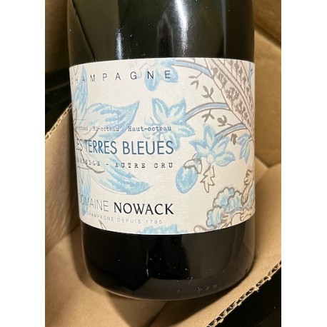 Flavien Nowack Champagne Extra Brut Blanc de Noirs Les Terres Bleues 2019