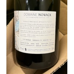 Flavien Nowack Champagne Extra Brut Blanc de Noirs Les Terres Bleues 2019