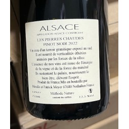 Domaine Julien Meyer Alsace Pinot Noir Pierres Chaudes 2022