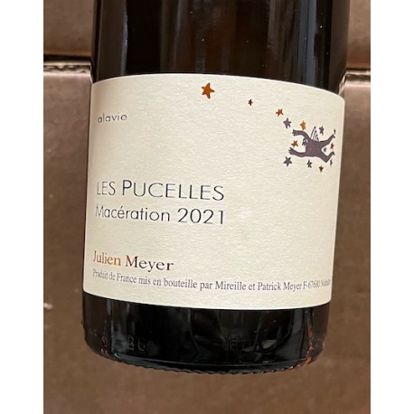 Domaine Julien Meyer Vin de France blanc Gewurtztraminer macération Les Pucelles 2021
