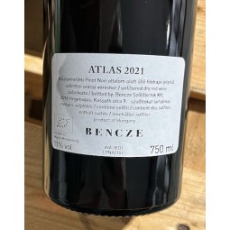 István Bencze Vin rouge de Hongrie pinot noir Atlas 2021