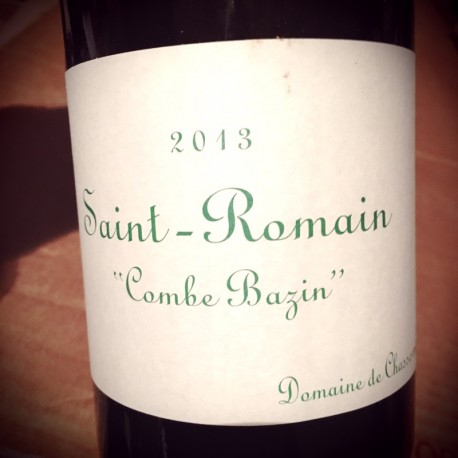 Domaine de Chassorney Saint Romain blanc Combe Bazin 2011