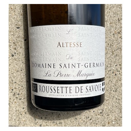 Domaine Saint Germain Roussette de Savoie Altesse La Pierre Marquée 2023