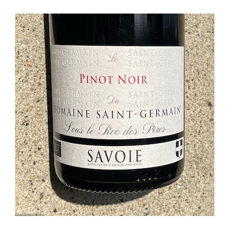 Domaine Saint Germain Savoie rouge Pinot Noir Sous le Roc des Pères 2022