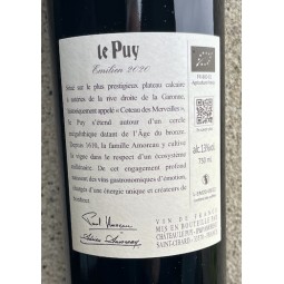 Château Le Puy Vin de France rouge Emilien 2020