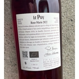 Château Le Puy Vin de France rosé Rose-Marie 2022