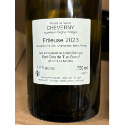 Clos du Tue Bœuf Cheverny blanc Frileuse 2023