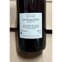 Clos du Tue Boeuf Vin de France rouge Vin Rouge gamay-côt 2023