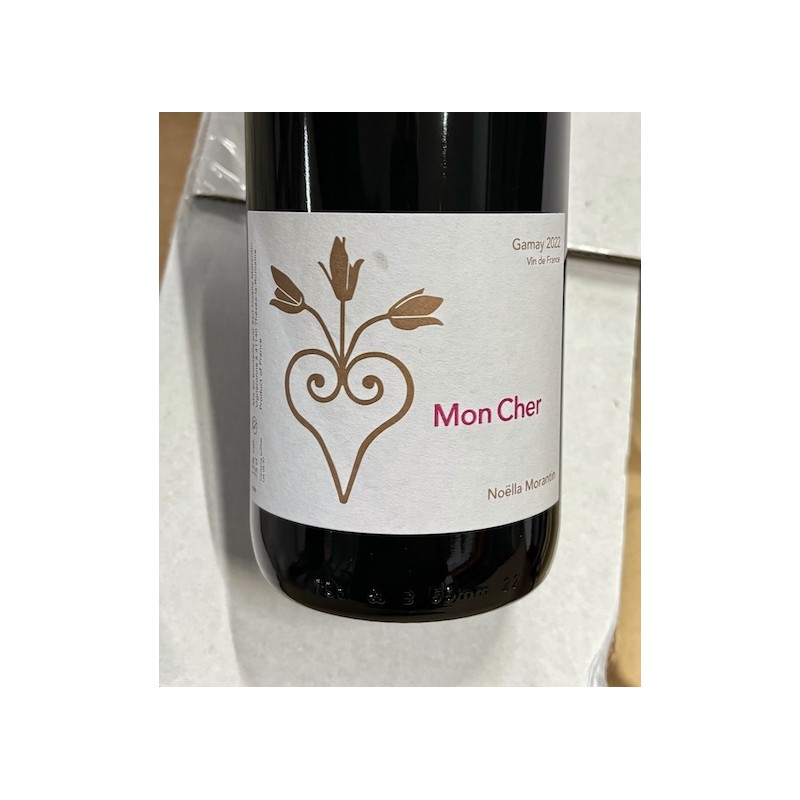 Noella Morantin Vin de France rouge Mon Cher 2022