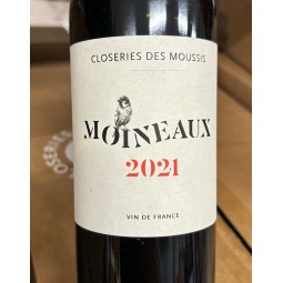 Les Closeries des Moussis Vin de France rouge Moineaux 2021