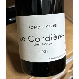 Fond Cyprès Vin de France rouge Le Cordières des Andes 2021