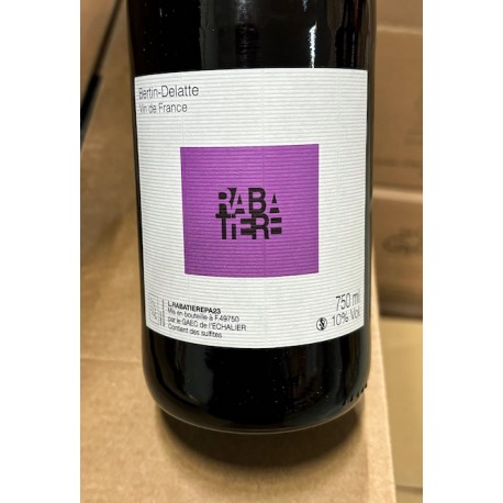 Bertin-Delatte Vin de France rouge Rabatière 2023