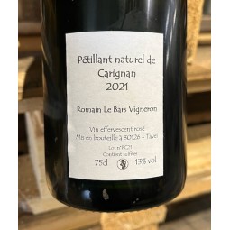 Romain Le Bars Vin de France rosé pet nat 2021