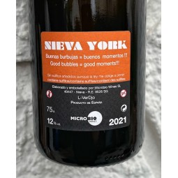 Ismael Gozalo/Microbio Wines Vino d'España blanco Pet Nat Nieva York Reserva 2021