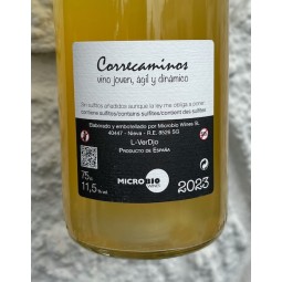 Ismael Gozalo/Microbio Vino d'España blanco Correcaminos 2023